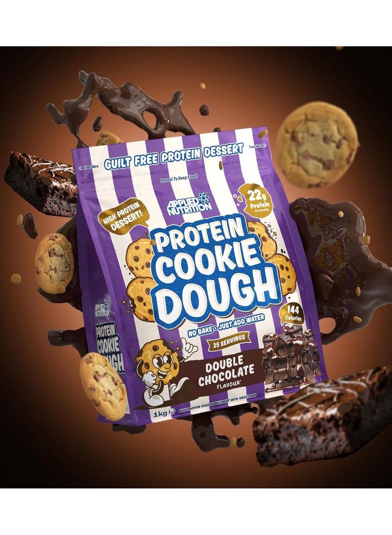 Applied Nutrition Protein Cookie Dough - Double Chocolate - (1 kg) - Image 5