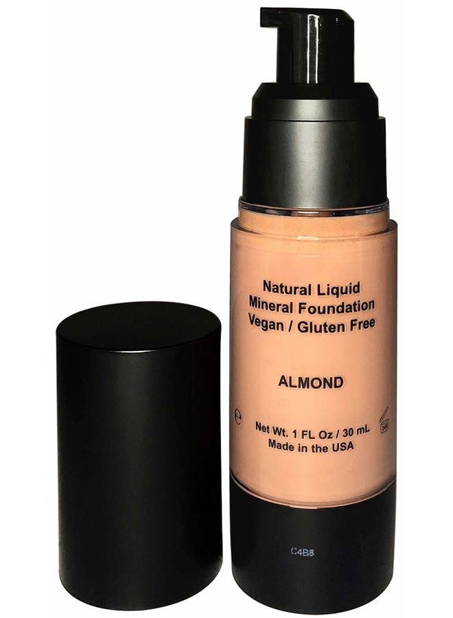 Mom's Secret 100% Natural Liquid Foundation, Organic, Vegan, Aloe Based, Natural Sun Protection, Gluten Free, Cruelty Free, Made in the USA, 1FL Oz. (Cork) - Image 1