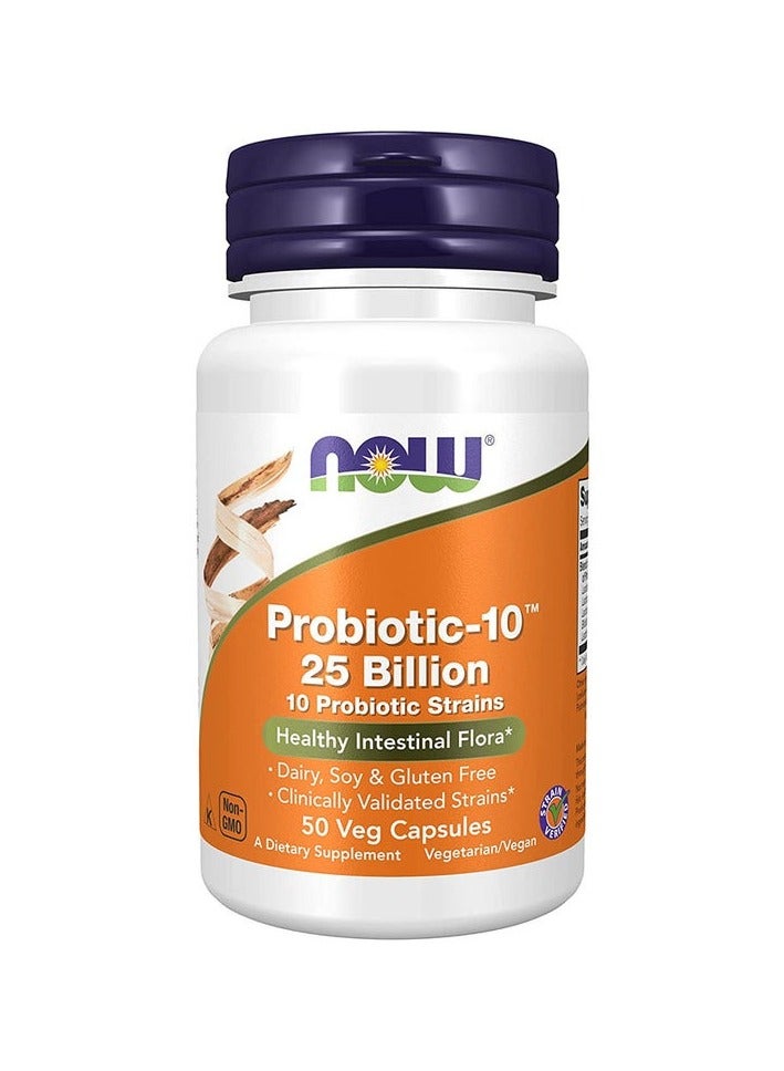 NOW PROBIOTIC 10 25 BILLION 100 CAPS
