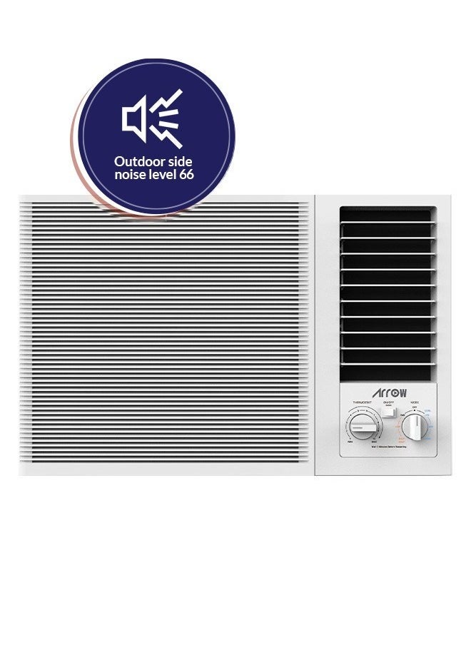 WINDOW AC 21450 BTU COOLING ONLY, White color | Mechanical Controller |RO-24WHC