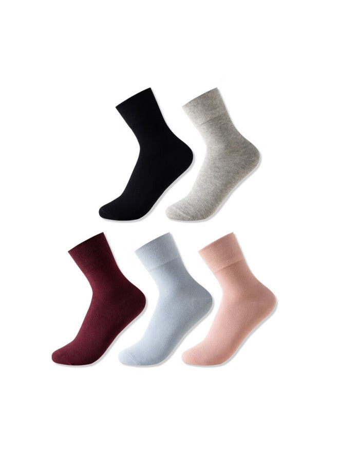 Cotton weapons Cotton Women's Mid-calf Anti-crack Socks Heel Crack Prevention Foot Protection Socks - Image 3