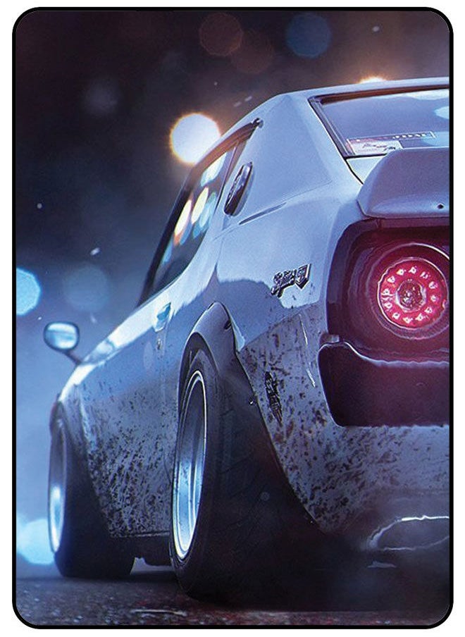 AMINA ALSHEBLI - Protective Case Cover For Samsung Galaxy Tab S7 FE 12.4 Inch Car Show One Side - Image 1