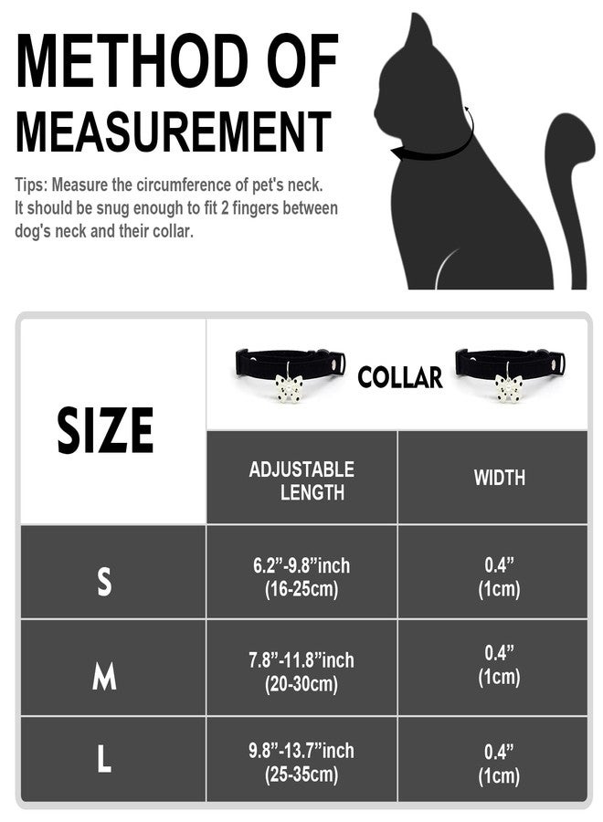 HOWWFALY Cat Collar Bow Soft & Comfy Detachable and Adjustable Cute Stylish Cartoon Bowtie Decorate Necklace for Small Pets Cats Dogs Kitten Puppy - Image 4