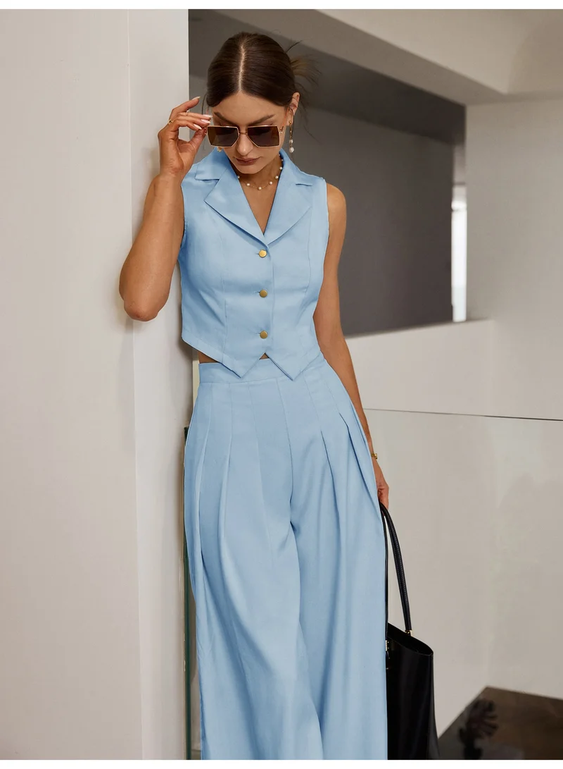 SIMPLEE Women's 2-Piece Outfit Set - Matching Top & Pants for Stylish Look