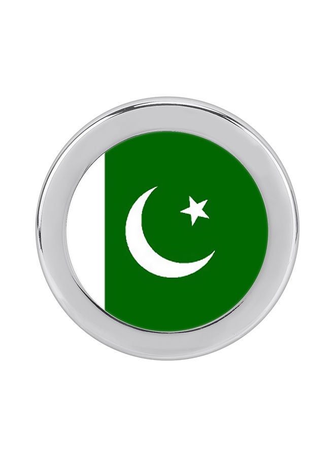 نيبمينينت ملصق عصري لتزيين الشبكة الأمامية المعدنية بالسيارة بتصميم علم باكستان - Image 1