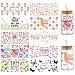 PEVOGON Mothers Day UV DTF Cup Wrap Transfer Stickers for Glass 10 Sheet Rub on Transfers Decal for 16OZ Glass Cups Furnit Craft Wood DIY Crafts - Image 2