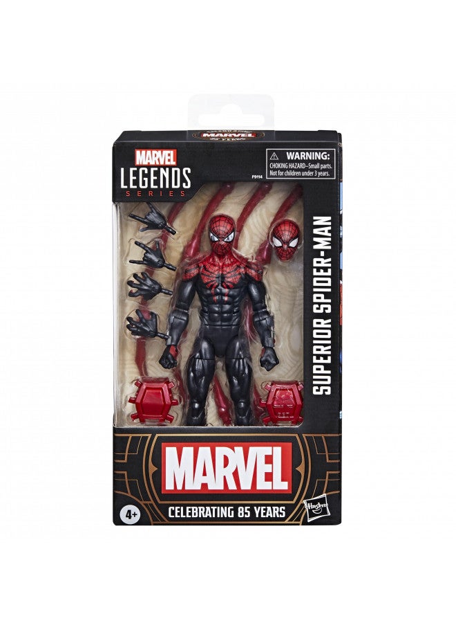 Marvel Legends Series Superior Spider-Man, 85th Anniversary Comics Collectible 6-Inch Action Figure - Image 3
