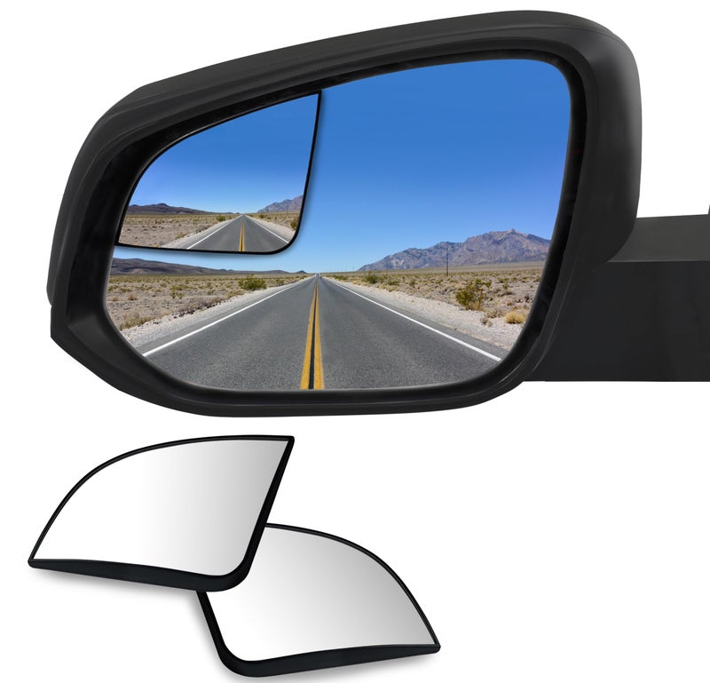 VrooeCoe Convex Stick On Custom Fitted Blind Spot Mirrors Compatible With Toyota Rav4 2013-2025- Engineered to Provide A Wider View - Image 5