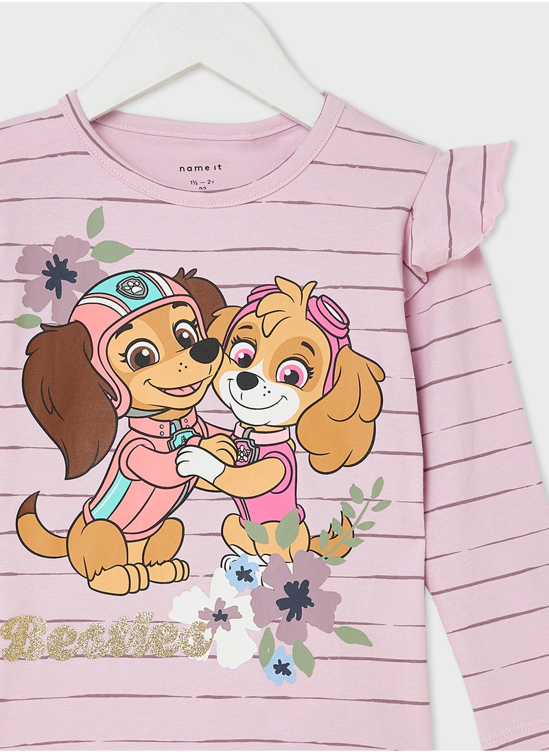 NAME IT - Kids Paw Patrol Crew Neck Full Sleeves T-Shirt - Image 1