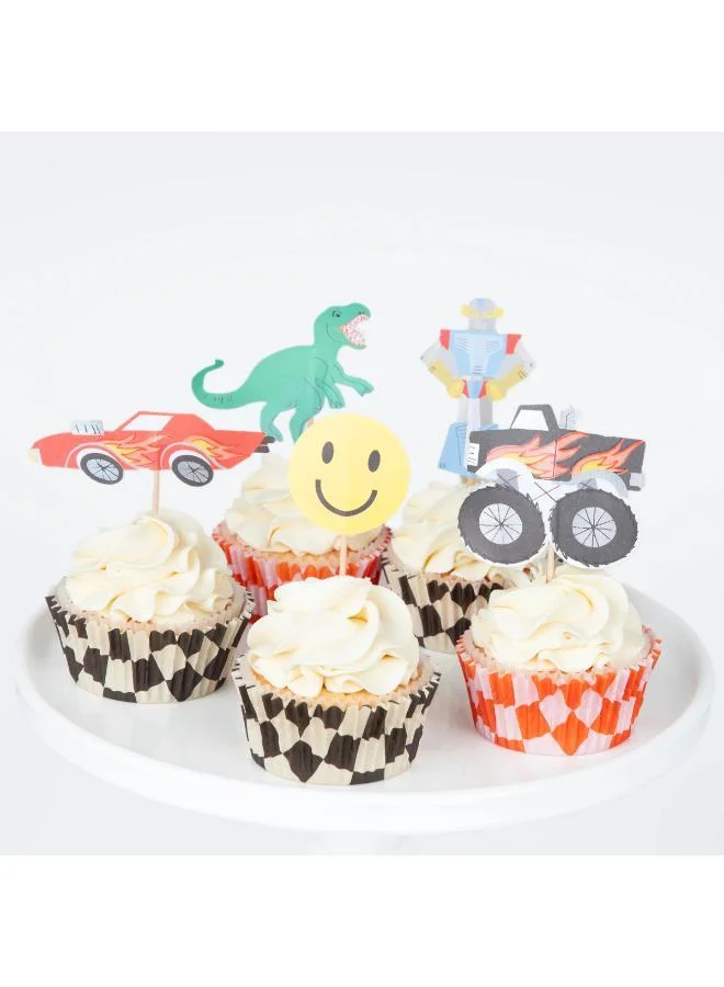 Meri Meri Monster Truck Cupcake Kit
