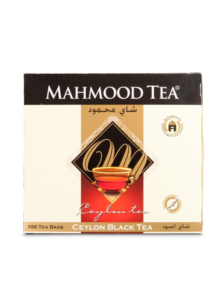 Mahmood Ceylon Black 100 Tea Bags 200grams - Image 1