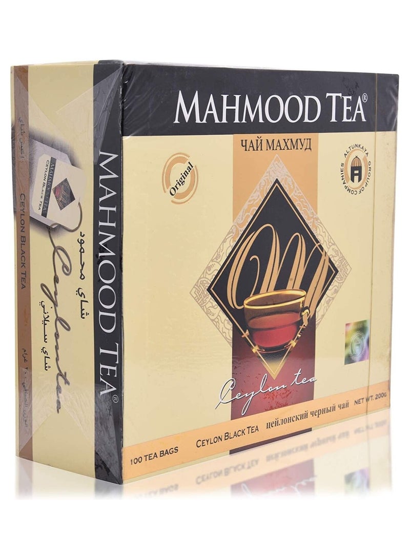 Mahmood Ceylon Black 100 Tea Bags 200grams - Image 2