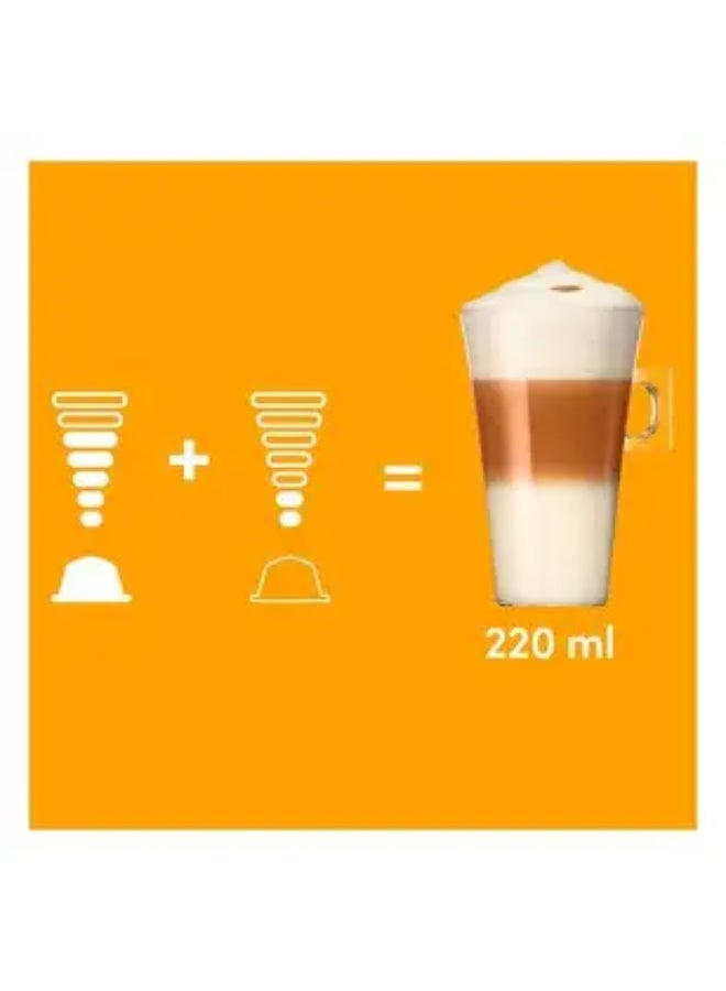 دولسي قوستو نسكافية دولشي جوستو لاتيه ميكاتو- 3*16 كبسوله، صندوق( 48 كبسولة كوب) - Image 4