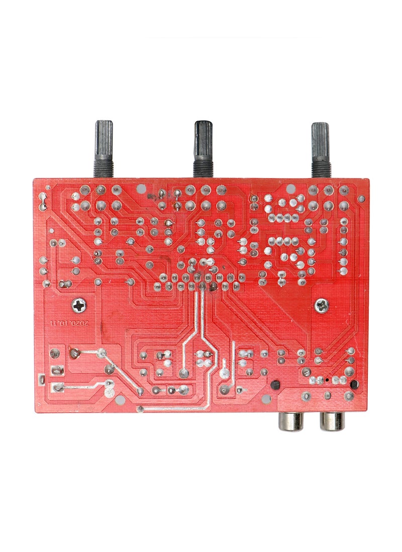 Hi-Fi Stereo Audio Amplifier, Red - Image 2