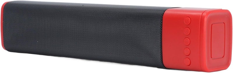 Market demand focused build ZJchao Cordless RGB Soundbar, Cordless Speaker Dual 5W Soundbar RGB Light for Home Gathering (Red) Leakproof sealed - Image 4