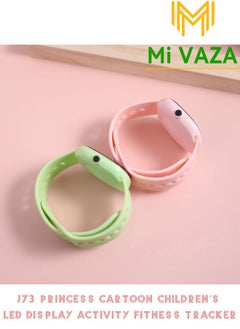 Mi VAZA J73 Princess Cartoon Children's LED Electronic Waterproof Touch Watch - Pretty Cartoon Gifts for Children - Digital Sports Toddler Daily Waterproof LED Design  - Image 2