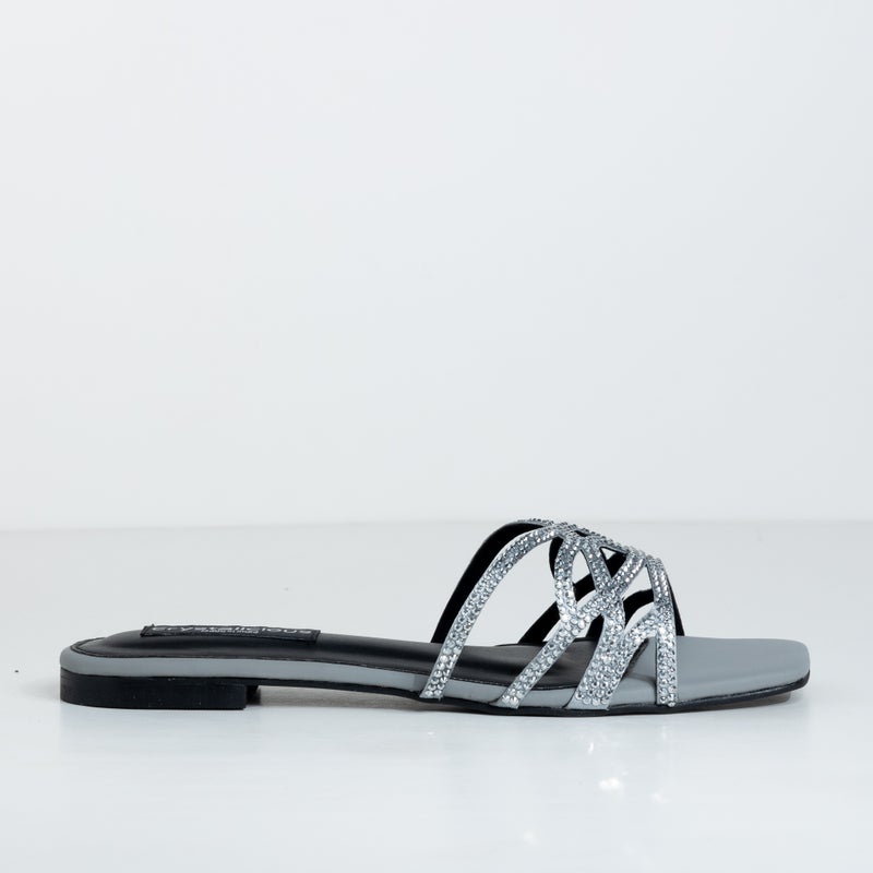 Crystalicious Denish Luxurious Rhinestones Sandals Handcrafted by Artisans Effortless Glamour for Every Occasion - Image 4