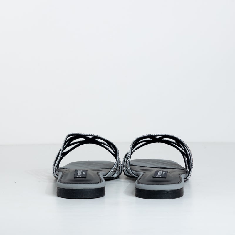 Crystalicious Denish Luxurious Rhinestones Sandals Handcrafted by Artisans Effortless Glamour for Every Occasion - Image 5