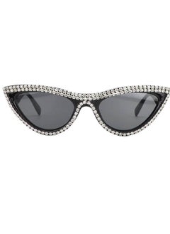 Cat Eye Sunglasses Shiny Fun Rhinestone Crystal Sunglasses Shape Glasses Decorative Glasses