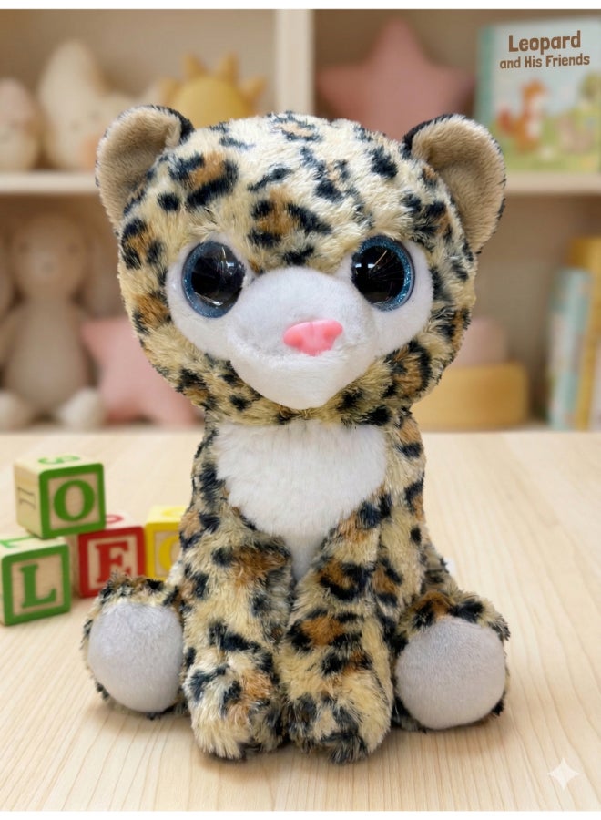 Fluffmals لعبة حيوانات محشوة فلوفمالز - فهد مرقط 15 سم - Image 3