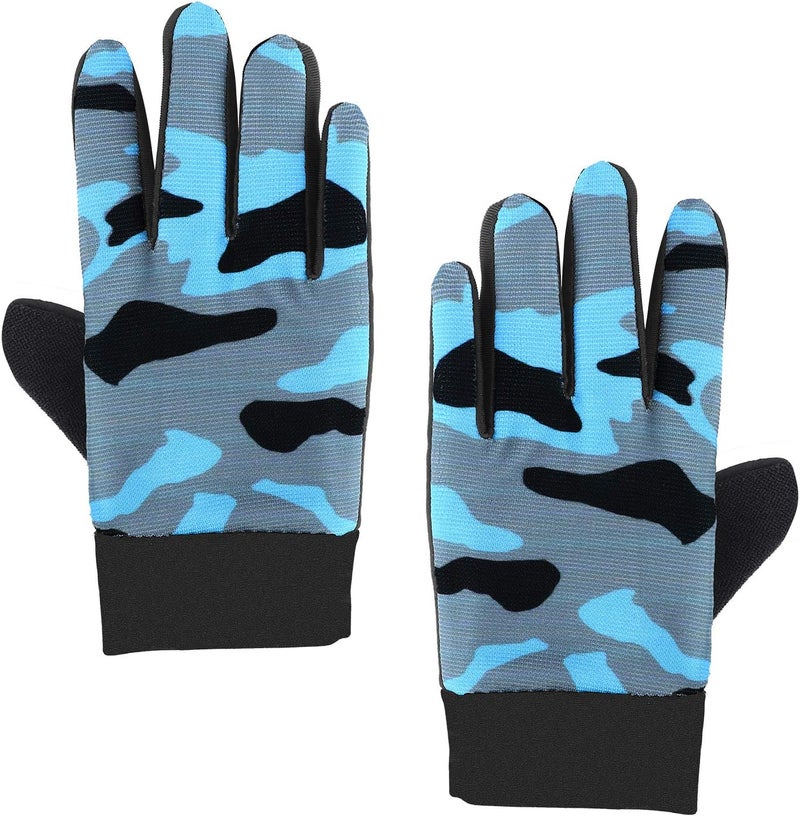 accmor Kids Cycling Gloves - Breathable Non-Slip Full Finger Gloves for Child Cycling, Climbing, Riding, Biking & Outdoor Sports (4-10 Years Boys & Girls) - Image 2