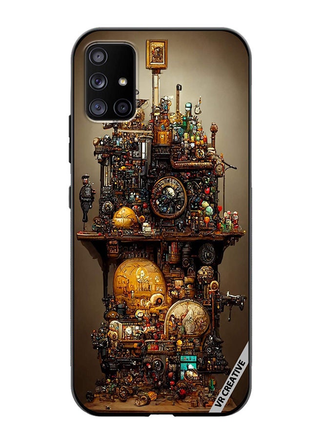 VR CREATIVE Protective Case Cover For Samsung Galaxy A51 5G Jigsaw Puzzles Design Multicolour - Image 1