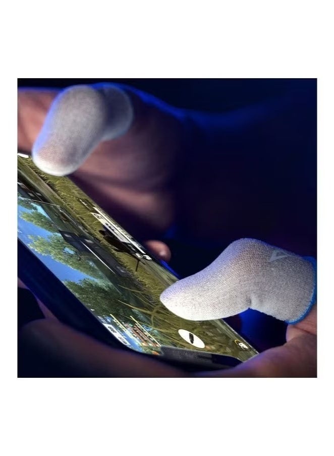 general 2-Piece Wasp Feelers Finger Sleeves – 5-Fiber Glass Touch, Sweat-Proof  Breathable Gaming Thumb Sleeves - Image 2