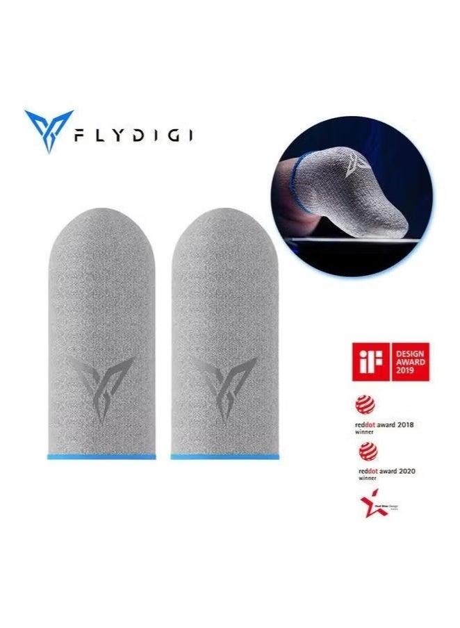 general 2-Piece Wasp Feelers Finger Sleeves – 5-Fiber Glass Touch, Sweat-Proof  Breathable Gaming Thumb Sleeves - Image 1