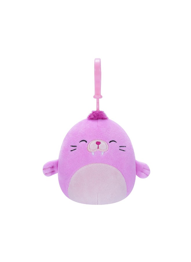 Squishmallows دب القطب الوردي الناعم الصغير مقاس 3.5 إنش، لعبة بلاستيك مرخصة من كيلي توي، لعبة ملونة ناعمة، هدية للأطفال، البنات والأولاد، لعبة قابلة للغسل وطرية متعددة الألوان لجميع الأعمار  - Image 1