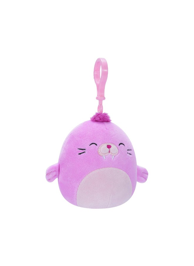 Squishmallows دب القطب الوردي الناعم الصغير مقاس 3.5 إنش، لعبة بلاستيك مرخصة من كيلي توي، لعبة ملونة ناعمة، هدية للأطفال، البنات والأولاد، لعبة قابلة للغسل وطرية متعددة الألوان لجميع الأعمار  - Image 2