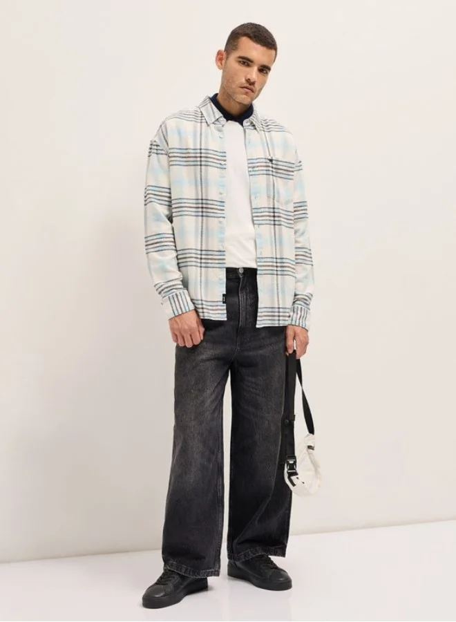 THE BEAR HOUSE Men's Shirt for Casual and Formal Wear | Classic Button-Down Style for Office, Daily Use, Travel, Events & All-Season Outfits | Versatile & Stylish Wardrobe Essential for Every Occasion