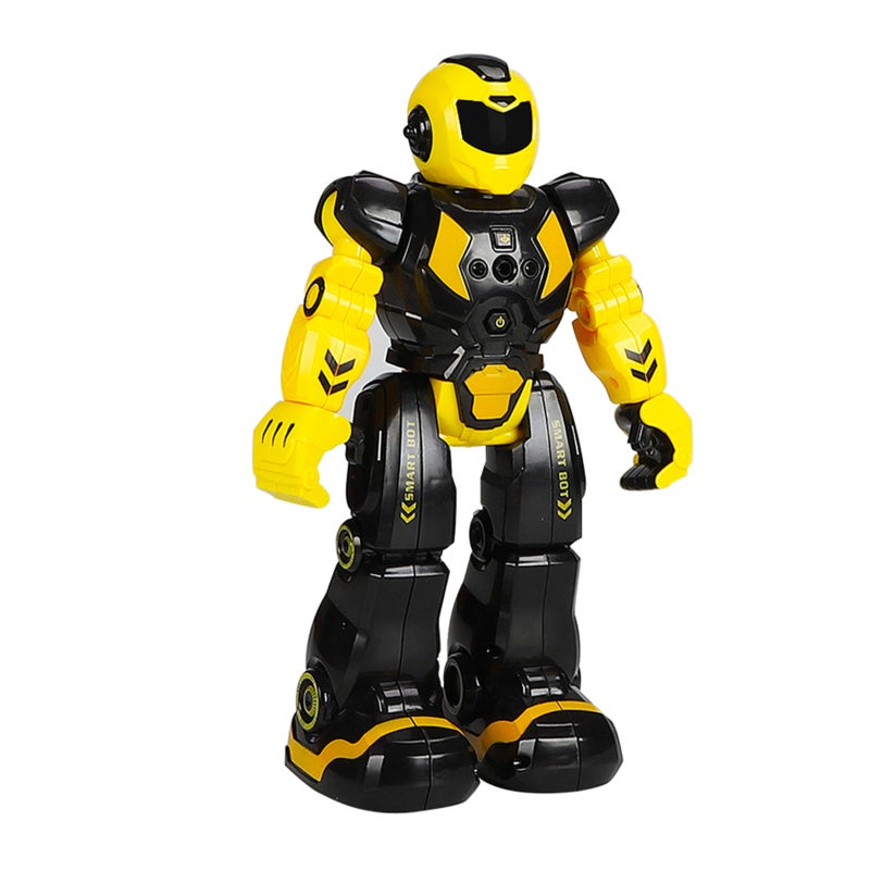 Intelligent Gesture Control Robot: Yellow Programmable Dancing Robot - Obstacle Avoidance Singing Robot for Early Education Kids - Image 1