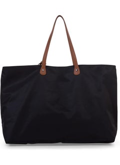 CHILDHOME Family Bag, Changing Bag, Travel/Weekend Bag, Large Capacity, Detachable Pouch Included, Black/Gold  - Image 2