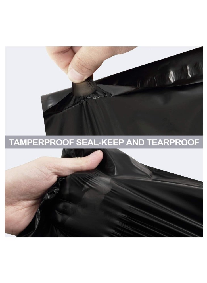 LATEEN Plastic Envelope Bag 25X35CM 100pcs Black Self-Seal Adhesive Courier Storage Bags, Plastic Poly Envelope Mailer Postal, Waterproof and Tear-Proof Shipping Envelopes,Strong Thick Shipping Mailing Bags - Image 3
