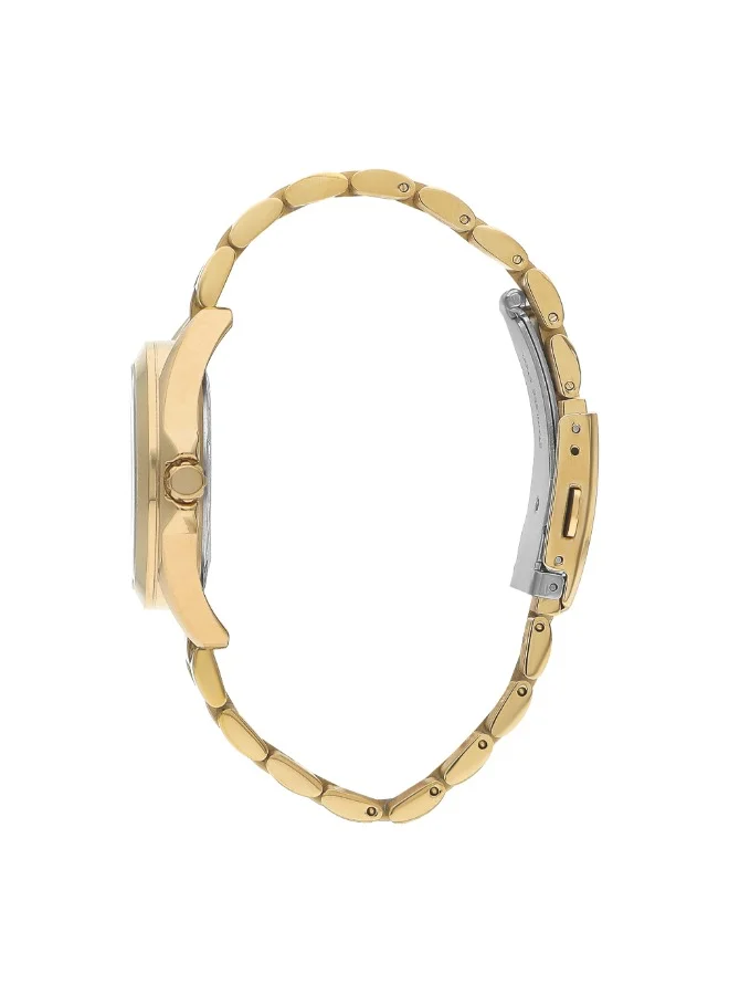 BEVERLY HILLS POLO CLUB Beverly Hills Polo Club Women's VX3J Movement Watch, Multi Function Display and Metal Strap - BP3313X.120, Gold