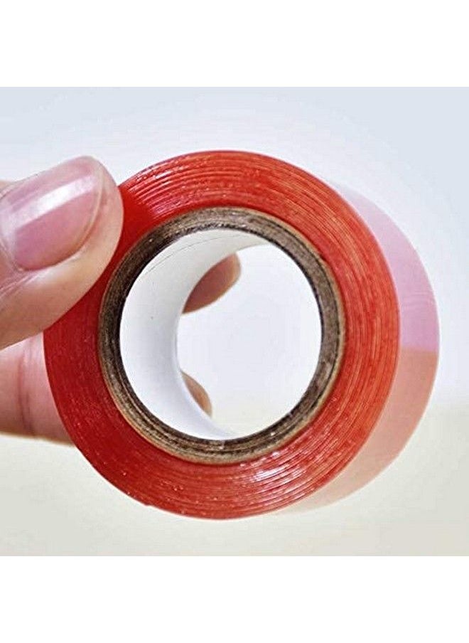 Prime Hair Weaving Toupee Tape Transparent Double Sided Hair Wig Tape Hair Patch Tape Red Pack Of 1  - Image 5