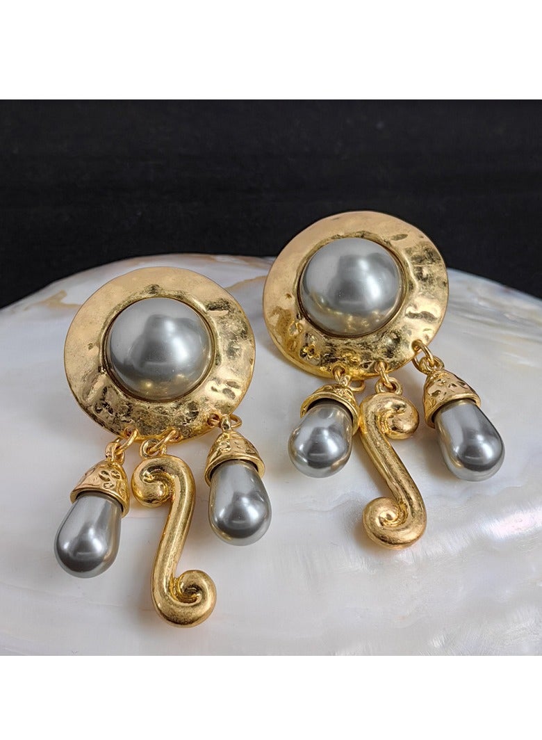 تصميم الأقراط العتيقة أقراط أسلوب أوروبي وأمريكي شخصية منتجات جديدة - Image 1