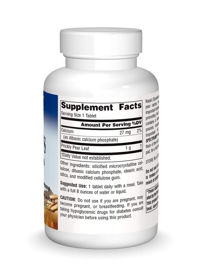 Planetary Herbals Full Spectrum Nopal Cactus 1000mg Prickly Pear Cactus Antioxidant - 100% Natural - 60 Tablets - Image 3