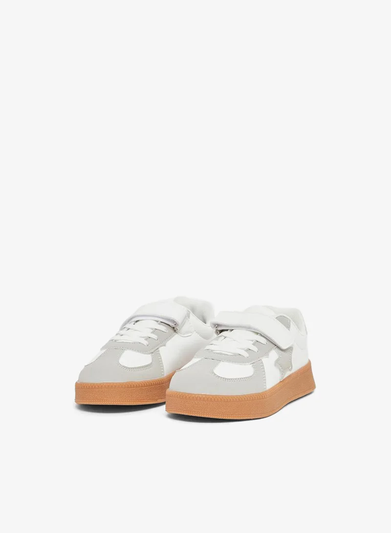 Styli Active Star Patchwork Color Block Shoes