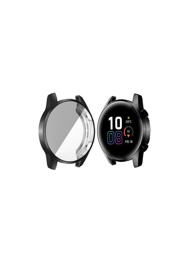 NIBEMINENT Protective Smartwatch Case For Huawei GT 2 42mm Black/Clear - Image 3