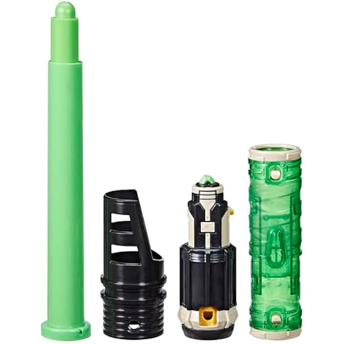LIGHTSABER FORGE KYBER CORE LUKE SKYWALKER, OFFICIALLY LICENSED GREEN CUSTOMIZABLE LIGHTSABER, TOYS FOR 4 YEAR OLD BOYS AND GIRLS - Image 3