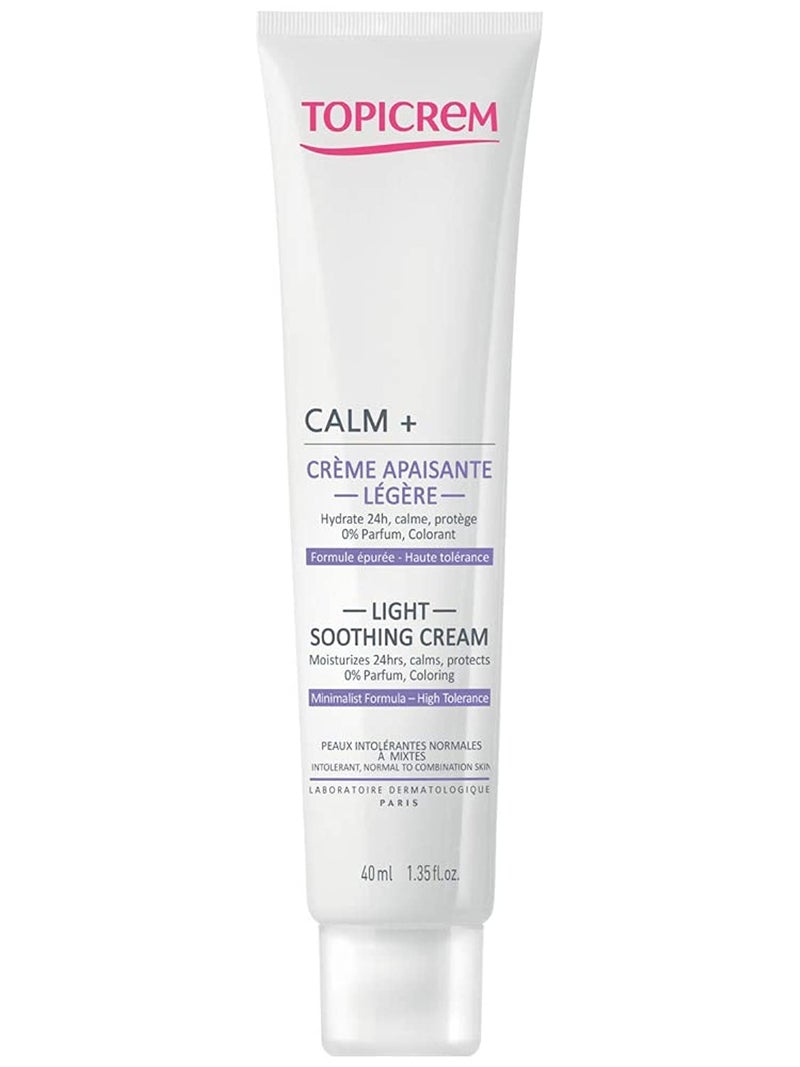 Topicrem CALM Light Soothing Cream 40ml