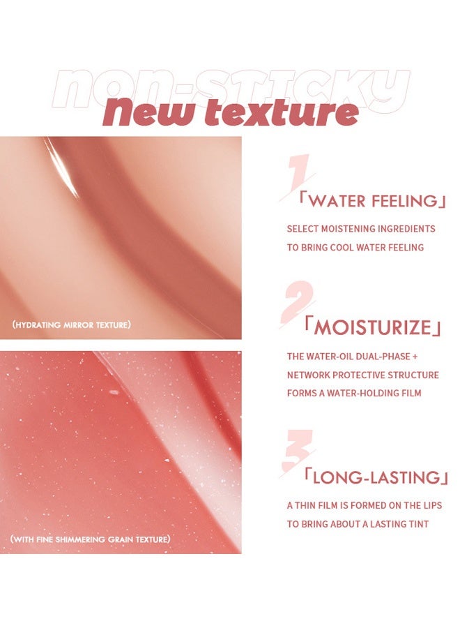 pudaier Ultra Glossy Lip Gloss Diamond Matte Lip Oil Gloss Glitter Metallic Liquid Lipstick Glitter Shimmer Lip Glaze Shimmery Finish High Pigment Long Lasting Lip Gloss Tint Makeup #05 - Image 5