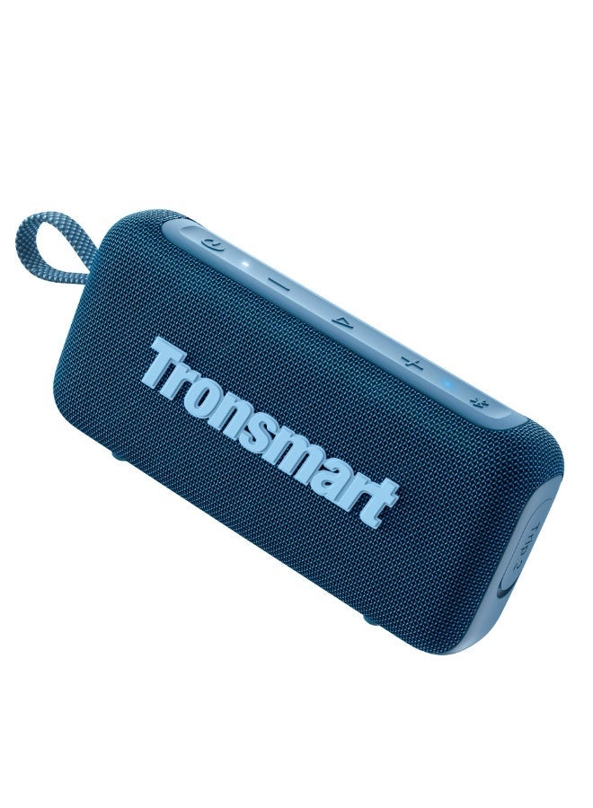 Tronsmart Trip 2, Portable Bluetooth Speaker, Mini Speaker with Bluetooth 5.3, 20H Playtime, built in Mic, IPX7 Waterproof Speakers, TF card, Wireless Outdoor Speakers Shower Speaker for Beach and Bike Travel- (Blue) - Image 1