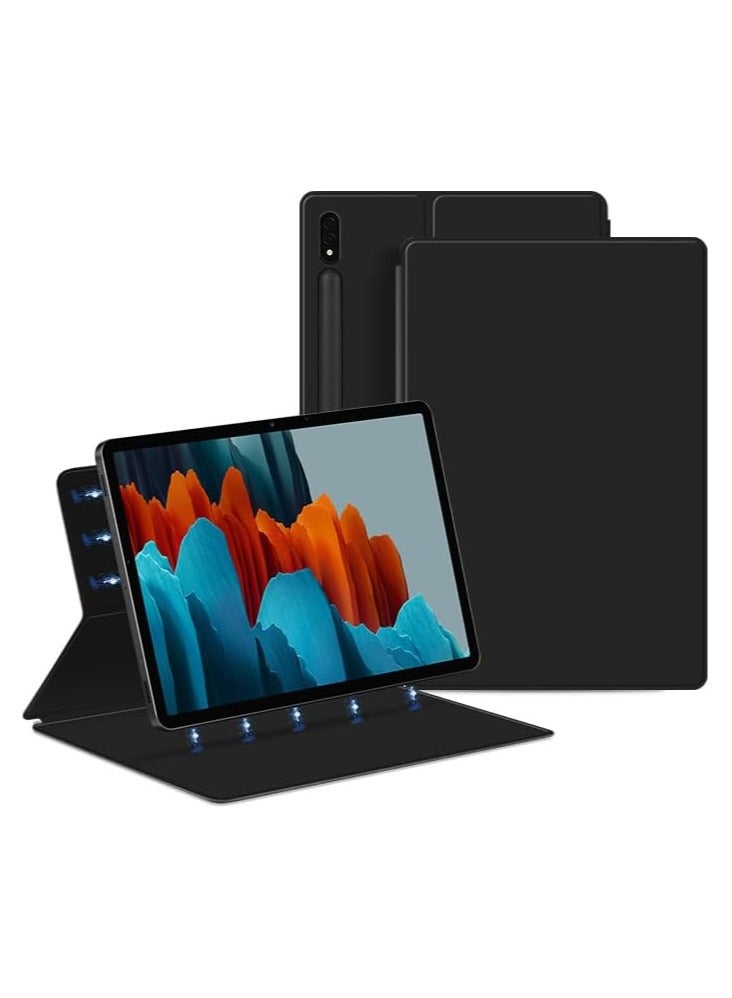عام حافظة مغناطيسية متوافقة مع جهاز سامسونج جالاكسي تاب إس 10 أولترا 14.6 بوصة (2024) حافظة لوحي ذكية مغناطيسية مع فتحة قلم وسماح بالنوم/الاستيقاظ تلقائيًا وحامل متعدد الزوايا - Image 1