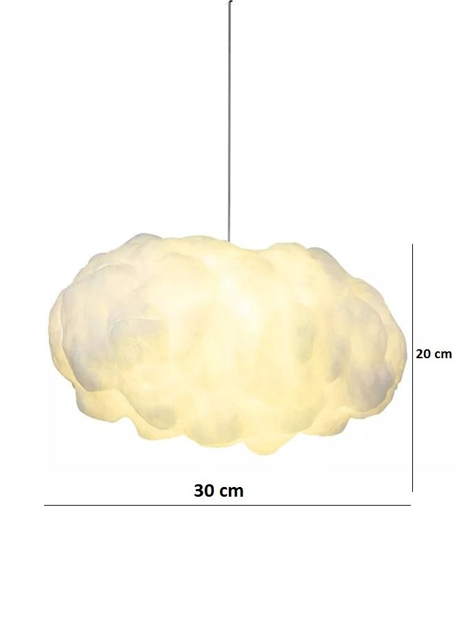fashionhome Modern Cloud Pendant Light Nordic Bedroom Living Room Lamp - Image 3