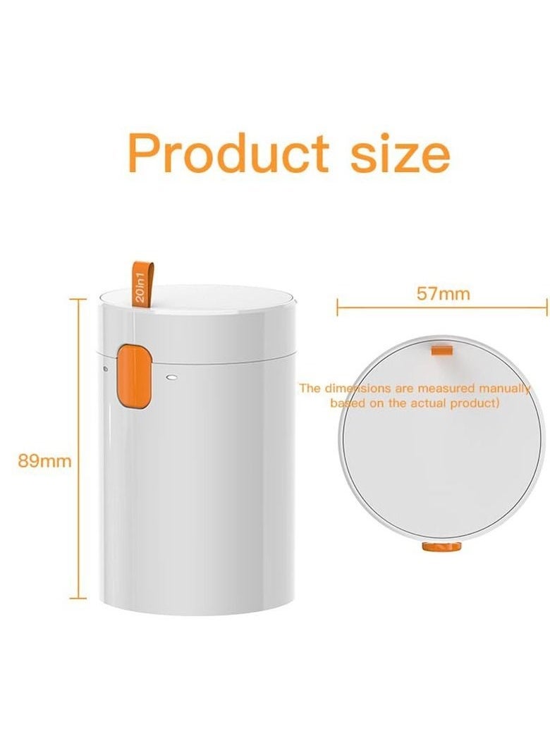 20-in-1 Multi-Purpose Cleaning Kit, Portable Multi-Purpose Cleaning Tool, Cell Phone/Earbuds/Camera Lens/Computer Multi-Purpose Cleaning Tool, Laptop Keyboard Cleaning Kit Cleaning Fluid Not Included - Image 5