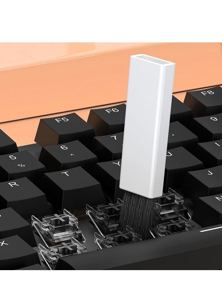 20-in-1 Multi-Purpose Cleaning Kit, Portable Multi-Purpose Cleaning Tool, Cell Phone/Earbuds/Camera Lens/Computer Multi-Purpose Cleaning Tool, Laptop Keyboard Cleaning Kit Cleaning Fluid Not Included - Image 3