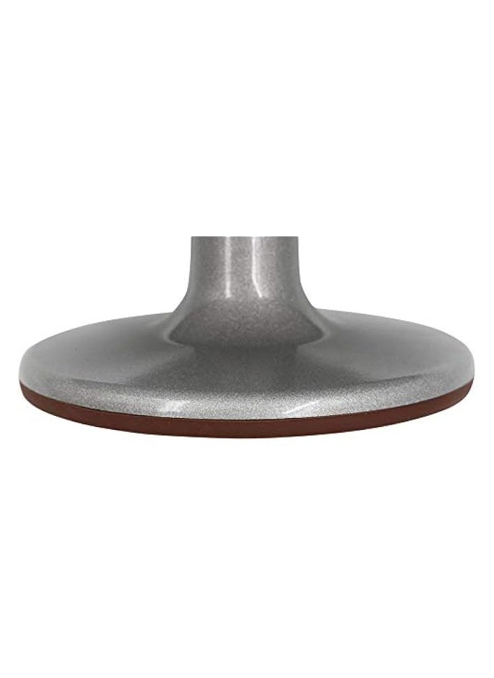 erorex - Cake Stand Aluminum Revolving Cake Turntable 12'' Rotating Cake Decorating Stand With Non-Slip Rubber Feet 12 Inches X 5 Inches High - Image 1