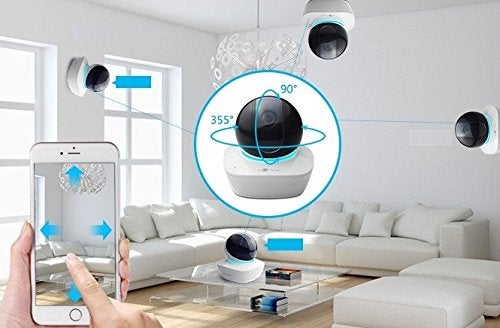 Dahua كاميرا CCTV لاسلكية من داهوا بدقة 1.3 ميجابكسل مع ميزة التحريك والإمالة، مكبر صوت وميكروفون مدمجين مع إمكانية توصيل بطاقة SD تصل إلى 128 جيجابايت - Image 3
